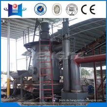 Industrial dryer heat sources single stage coal gasifier